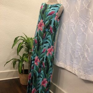 Tommy Bahama tropical print maxi dress